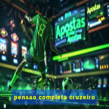 pensao completa cruzeiro